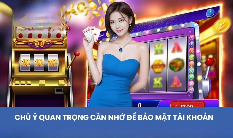 Chú ý quan trọng cần nhớ để bảo mật tài khoản