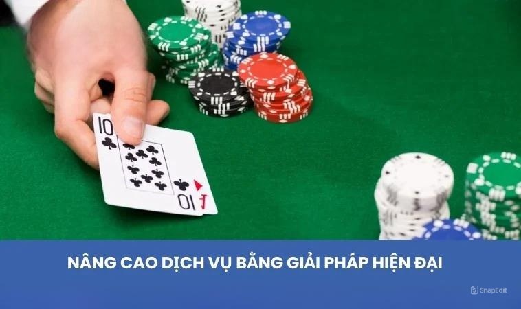 Nâng cao dịch vụ bằng giải pháp hiện đại