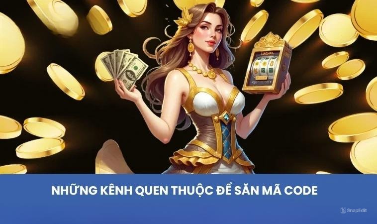 Những kênh quen thuộc để săn mã code